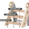 D_813178-MLA116602176524_092026-O.webp Escalera Plegable Infantil 3 Niveles, Reposabrazos Vcf 5101