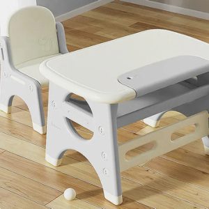 Mesa Escritorio Infantil + 1 Silla Dinosaurio Vcf 5167