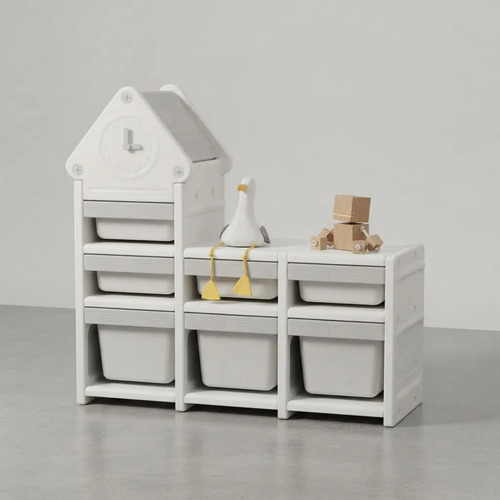 Mueble Infantil Organizador Reloj 7 Compartimientos Vcf 5169