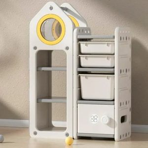 Mueble Infantil Organizador 4 Compartimientos Vcf5126 Cohete