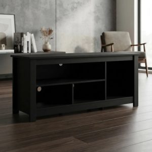 D_609150-MLA119401182555_102026-O.jpg Rack Mesa Para Tv Depot Tv Stand. Color Negro- 135 X 60 X 40