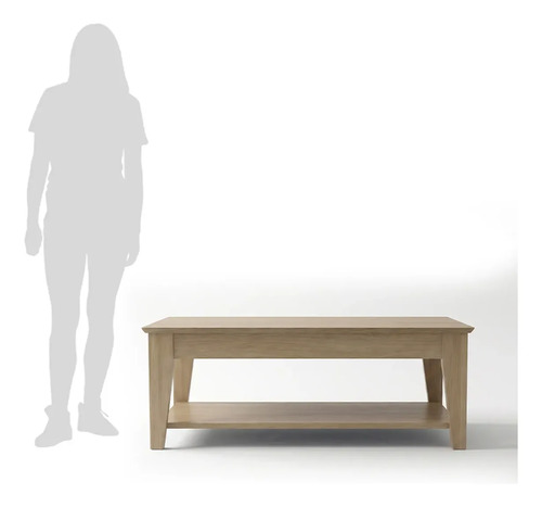 D_622156-MLA119575255191_102026-O.jpg Mesa Ratona De Centro Living. Lumi Con Estante 120 X 60 X 47