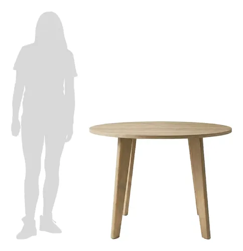 D_622538-MLA119659594913_102026-O.webp Mesa De Cocina Comedor Redonda Gacela Skien 90 Cm Melamina