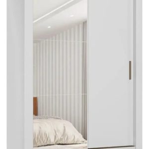Placard Santos Andirá Belgica BELGICA 2PTS BRANCO de mdp12 y 15mm con 2 puertas corredizas