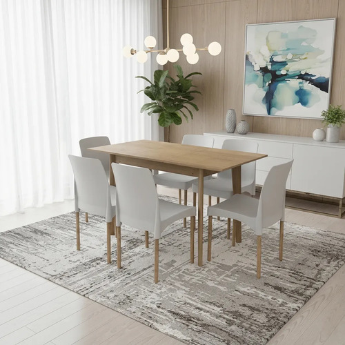 Mesa Cocina Comedor Extensible 120 A 160 X 0.80- Uppsala -