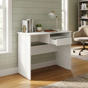 Escritorio Melamina 0.90 Con Cajon- Estante. Piro Oes 090