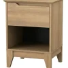 D_894918-MLA115761012424_092026-O.webp Mesa de luz Gacela Lumo 732300 de melamina - 64cm x 48.5cm x 40cm