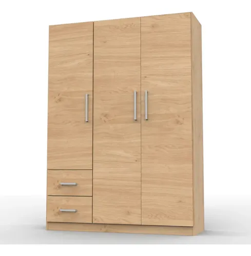 Placard Dielfe Clásica PAC130 de madera con 3 puertas batientes
