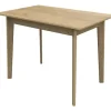 Mesa Cocina Comedor Extensible 120 A 160 X 0.80- Uppsala -