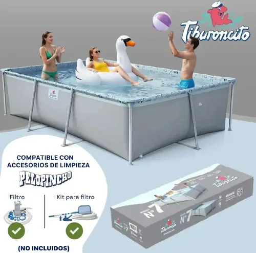 Pileta estructural Tiburoncito N°7