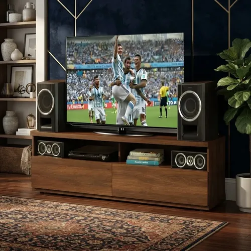 D_957921-MLA117873780242_102026-O.webp Rack Mesa P Tv Hasta 65 - 2 Cajones- 180 X 51 X 40 Cod. 5572